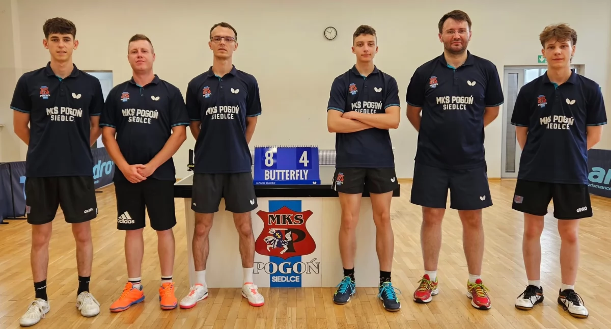 Tenis stołowy: Pogoń Siedlce przybliżyła się do awansu