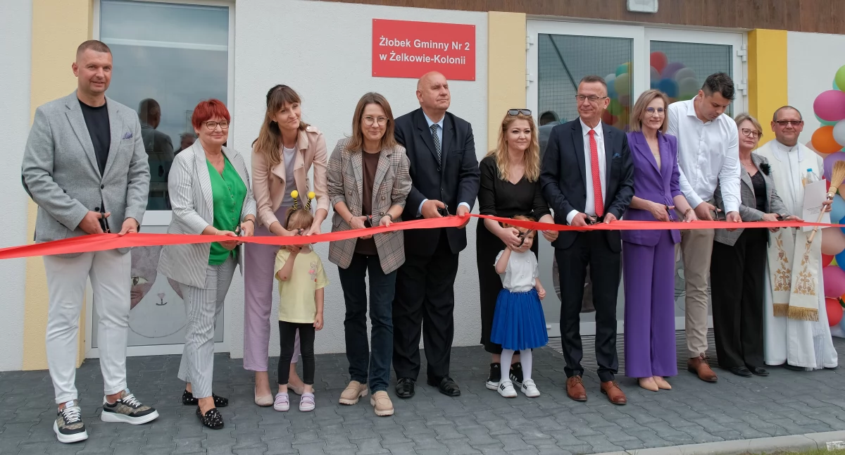 Nowy żłobek w Kolonii Żelków symbolem rozwoju i troski o najmłodszych