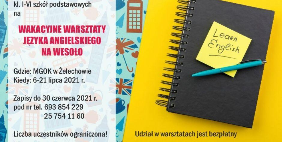 Zgłoś dziecko na bezpłatne warsztaty z jęz. angielskiego!