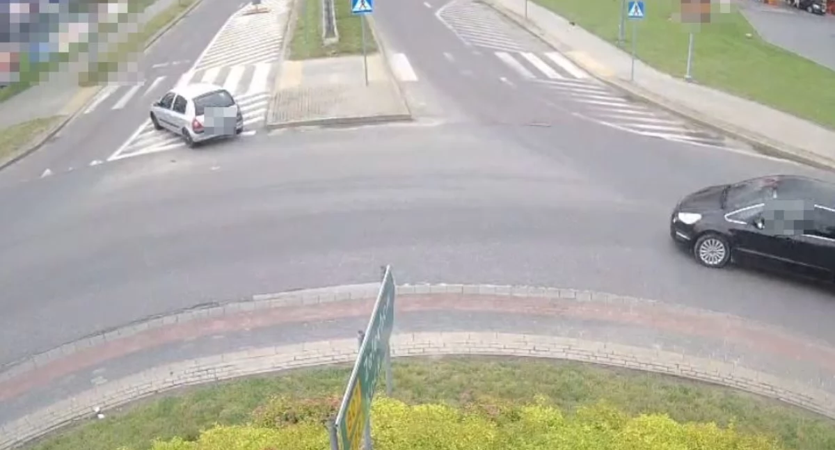 Łuków: 40-latka zjechała z ronda pod prąd