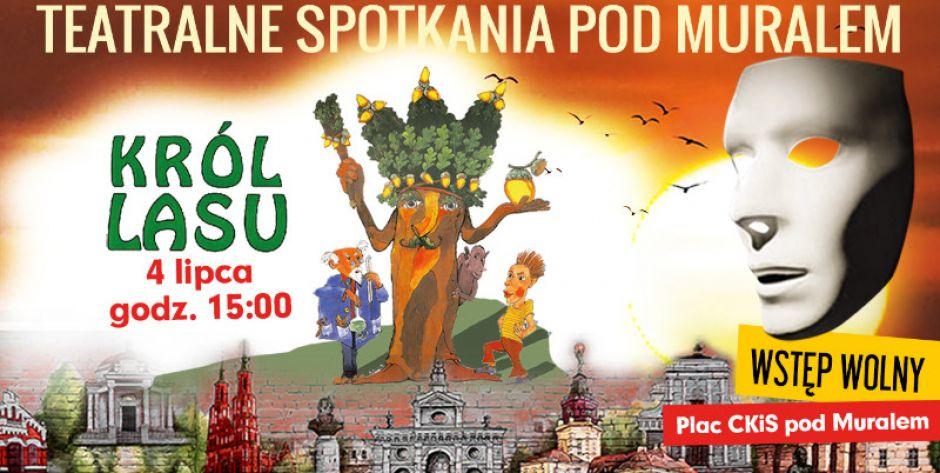 Spektakl dla dzieci pod muralem 