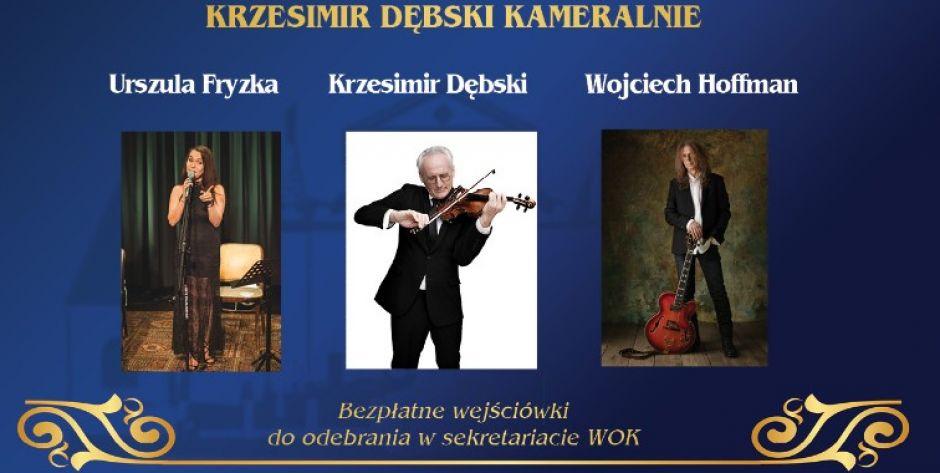 Koncert Krzesimira Dębskiego w Węgrowie