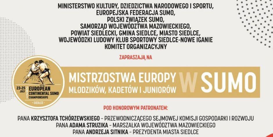 Jest program Mistrzostw Europy w Sumo, które odbędą się w Siedlcach!