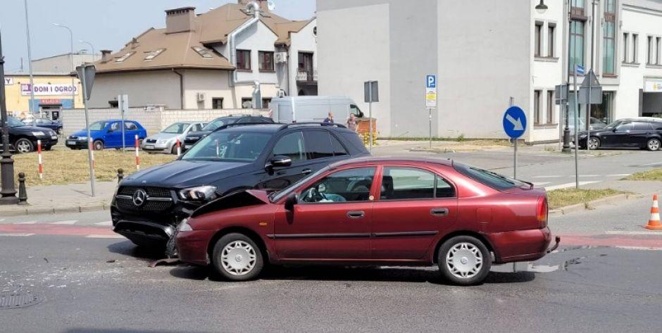 Wypadek na skrzyżowaniu Wojska Polskiego i Sienkiewicza 