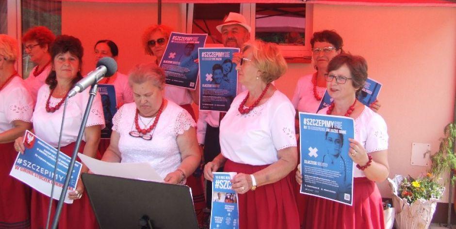 Dmuchańce, kulinaria  i promocja szczepień