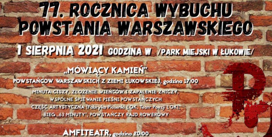 W Łukowie -  Uczczą rocznicę powstania