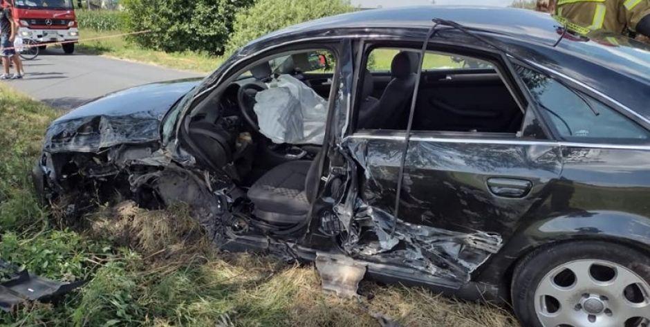 Wypadek w Aleksandrowie. Wezwano Lotnicze Pogotowie Ratunkowe