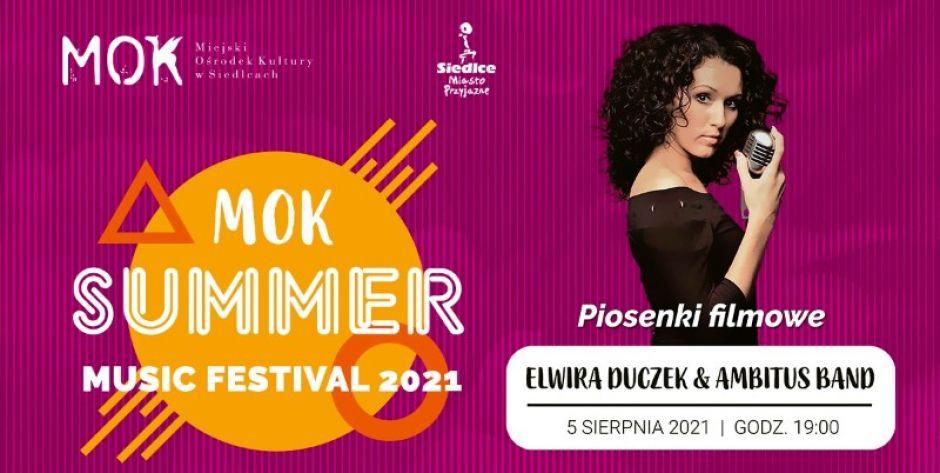 Koncert piosenek filmowych w wykonaniu Elwiry Duczek & Ambitus Band  (Koncert przeniesiony do sali Podlasie)