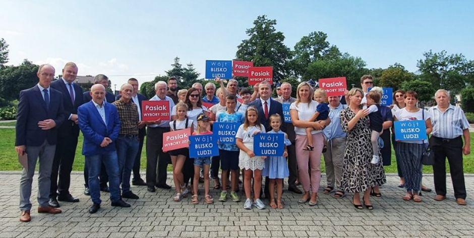 Konferencja prasowa kandydata na wójta gminy Zbuczyn - Huberta Pasiaka. Oglądaj na żywo!