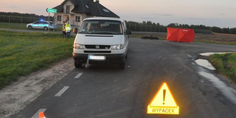 Zginął motocyklista 