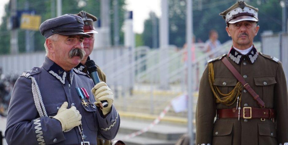 Piłsudski przyjechał do Łochowa – rekonstrukcja