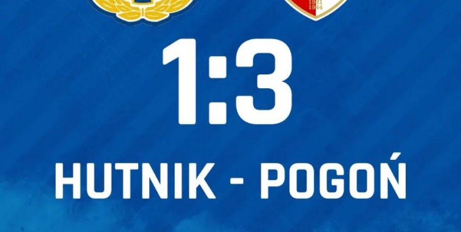 Pogoń ograła Hutnika