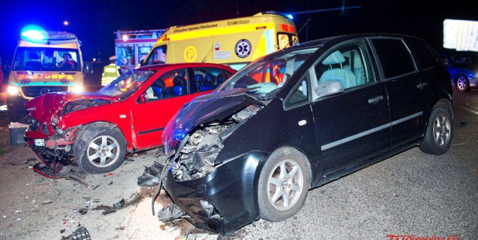 Wypadek na obwodnicy Siedlec