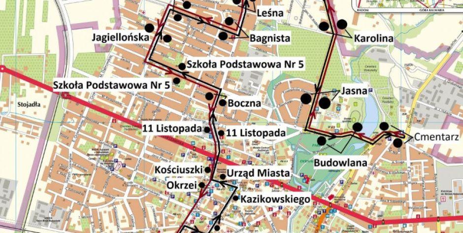 Zmiana na wszystkich trasach