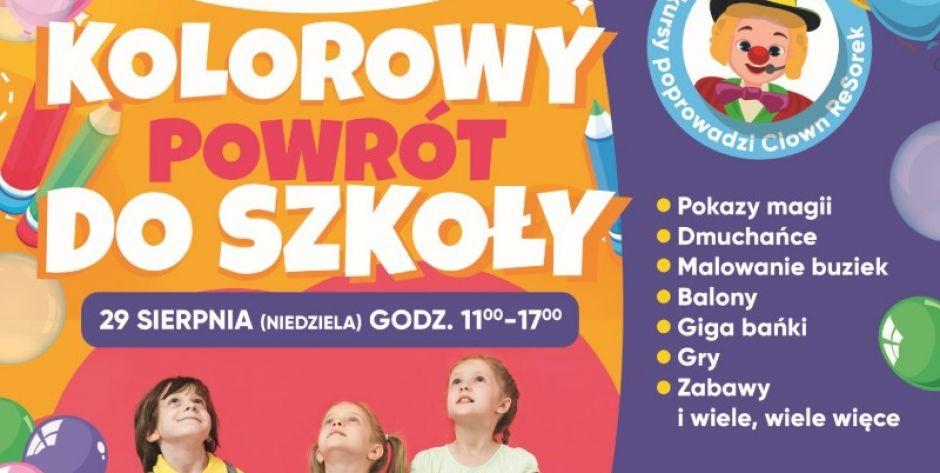 Galeria Siedlce zaprasza na imprezę „Kolorowy powrót do szkoły”