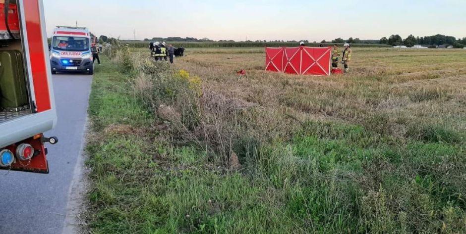Śmiertelny wypadek na prostej drodze