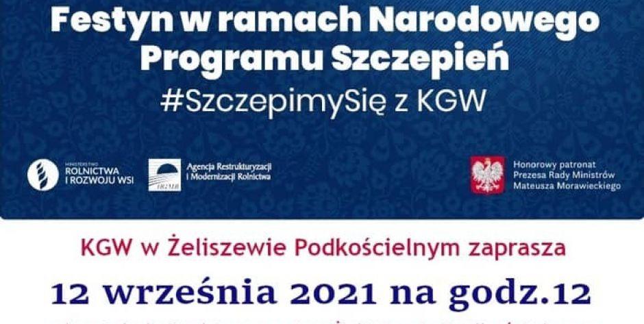 W Żeliszewie Podkościelnym festyn w ramach Narodowego Programu Szczepień 
