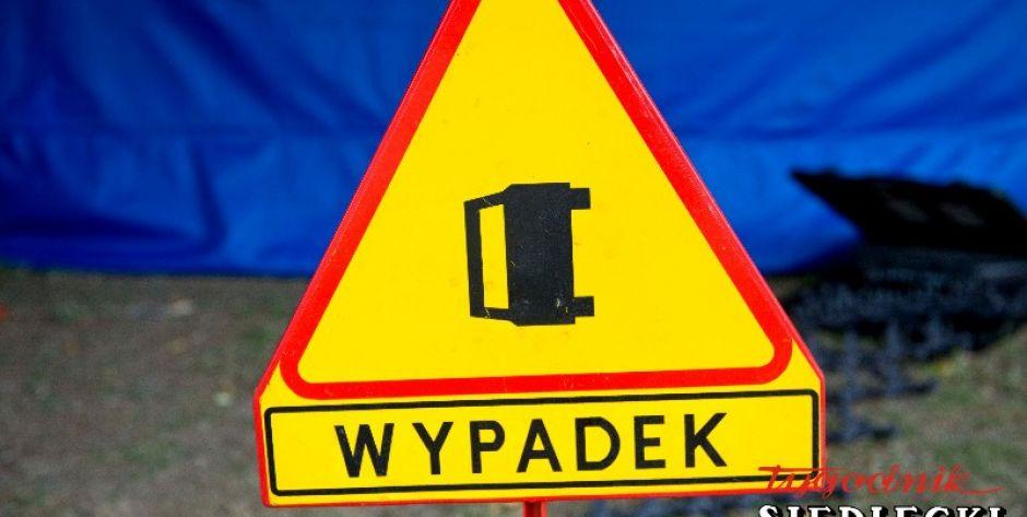Wypadek na trasie Siedlce-Łuków