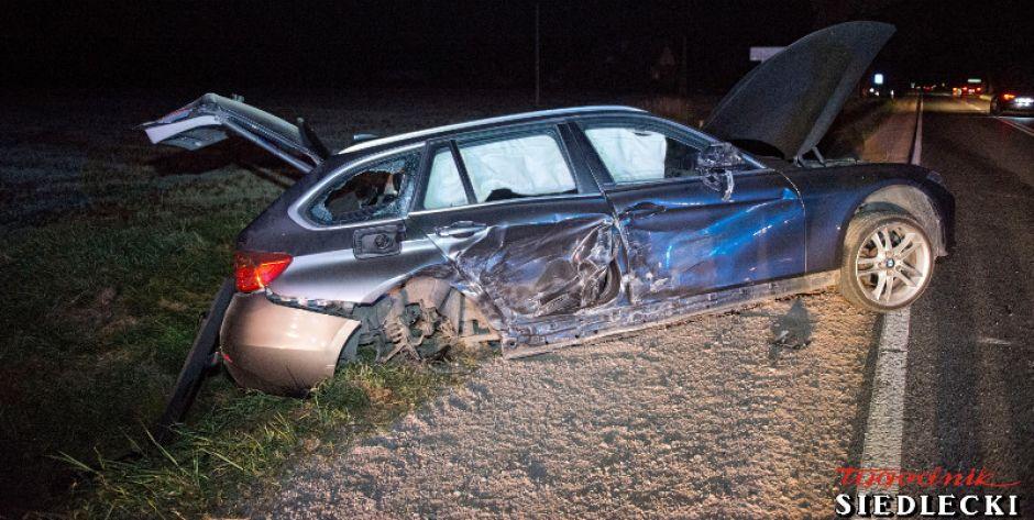 Wypadek na DK63 w Mościbrodach