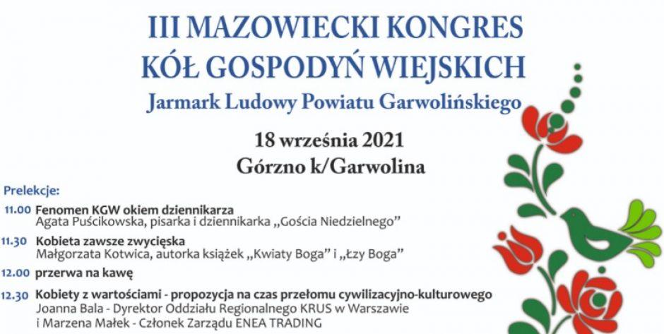 W Górznie - kongres gospodyń wiejskich