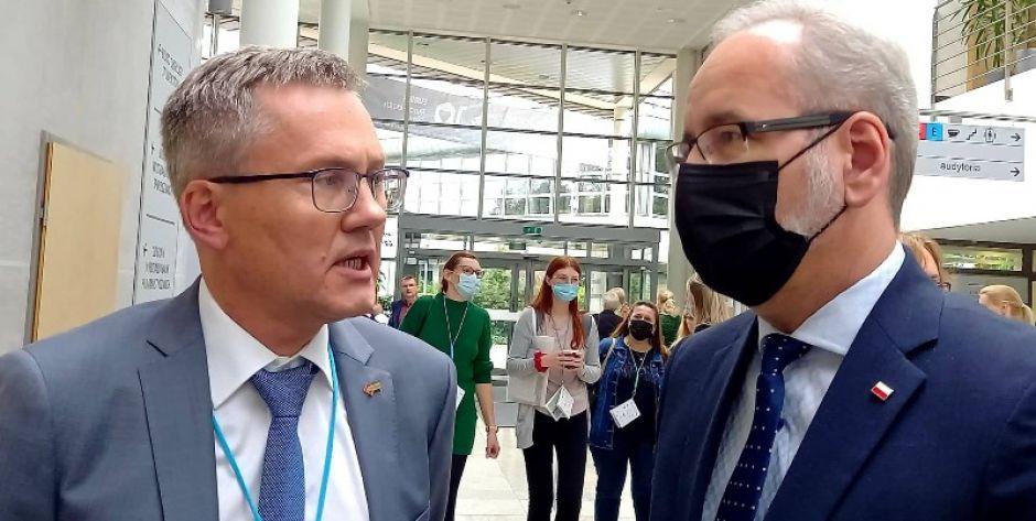 Minister Adam Niedzielski w Siedlcach 