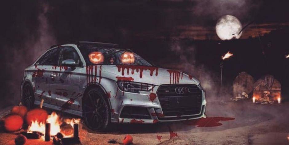 Halloween z 4 Wheels Family - motoryzacyjna impreza dla Lenki Marciniak
