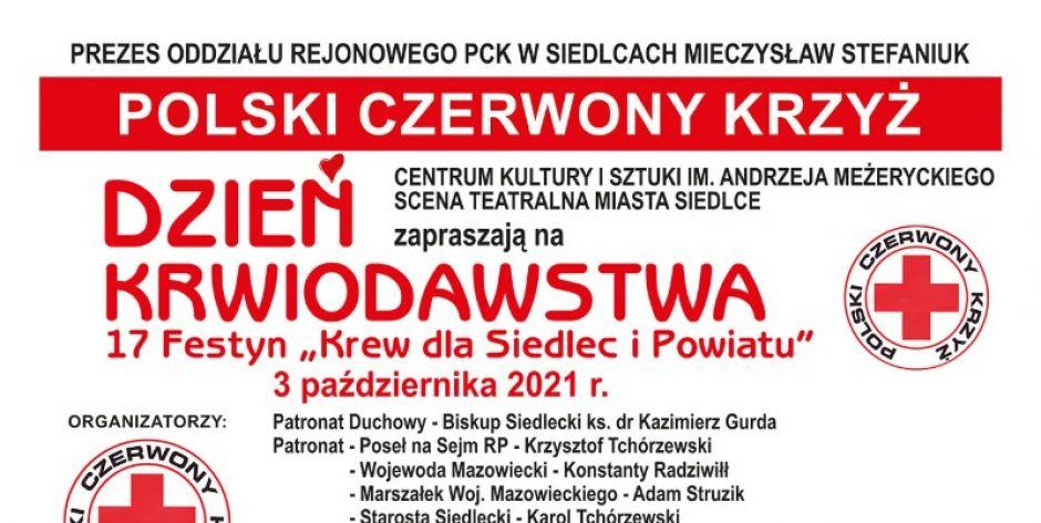 17. Festyn Krew dla Siedlec i Powiatu już w najbliższą niedzielę!