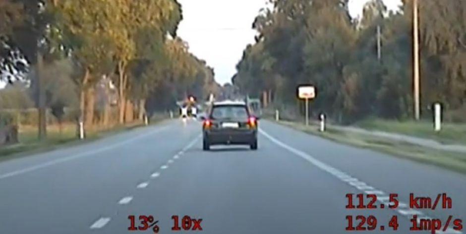 Pędził w terenie zabudowanym. Tłumaczył policji, że 