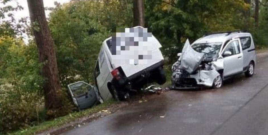 Wypadek w Łaskarzewie