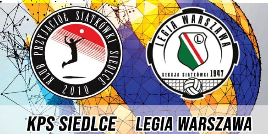 KPS Siedlce w końcu zagra przed własna publicznością. Przeciwnikiem Legia Warszawa