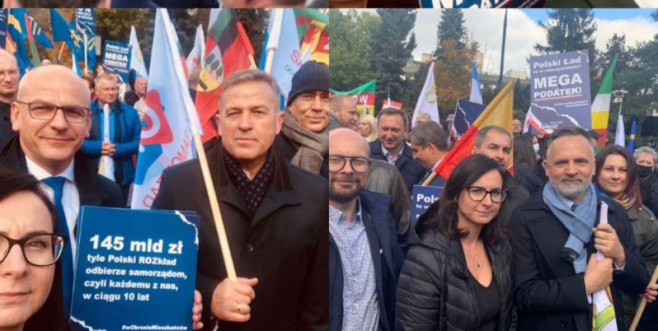 Samorządowcy protestują, Siedlce też