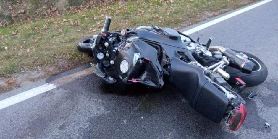 Śmiertelny wypadek w Wólce Nosowskiej. Zginął motocyklista