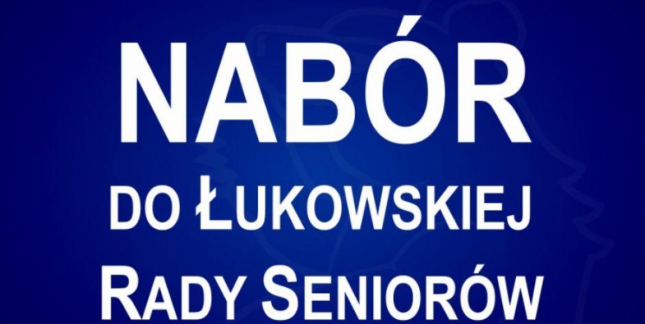 Łukowska Rada Seniorów - wybory wkrótce