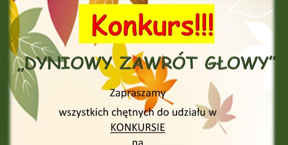 Konkurs na najciekawiej wydrążoną dynię