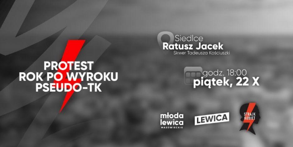 Lewica zorganizuje protest w Siedlcach  w sprawie aborcji - „Nie składamy parasolek”