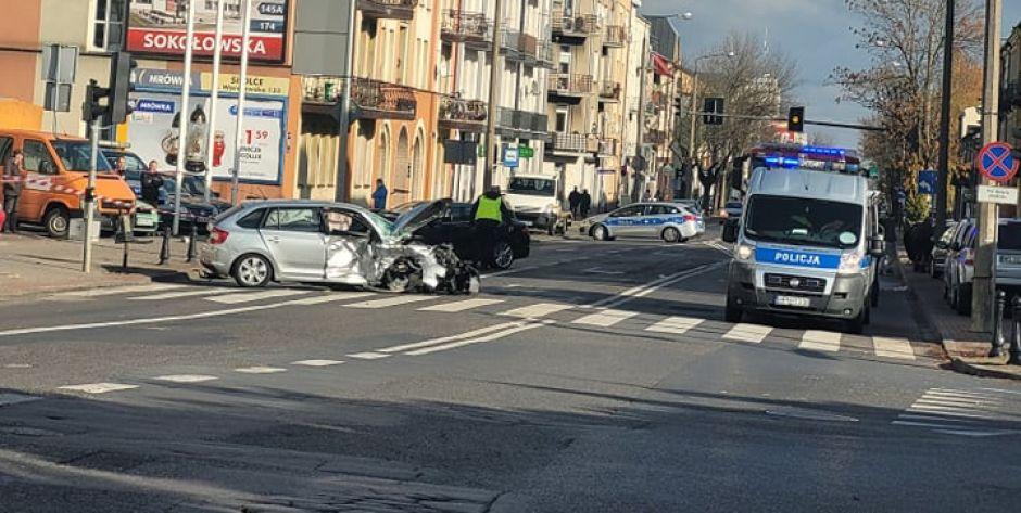 Zderzenie na Piłsudskiego
