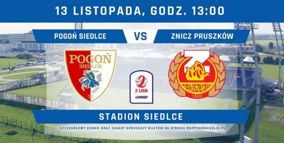 Pogoń zagra ze Zniczem