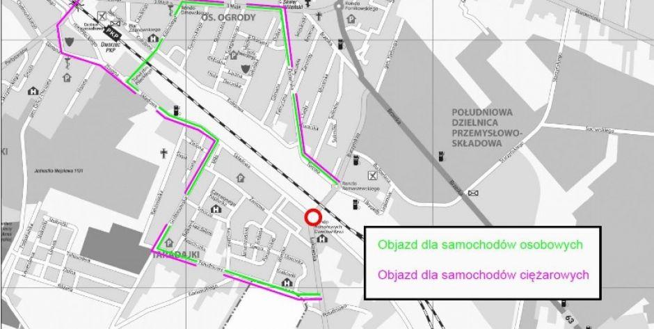 Zamkną rondo Honorowych Dawców Krwi w Siedlcach