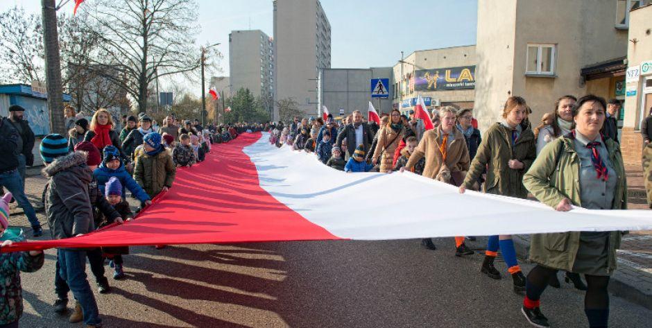 Marsz w Święto Niepodległości