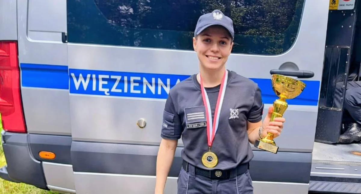 Sukces funkcjonariuszki z Siedlec na Mistrzostwach Strzeleckich Służby Więziennej