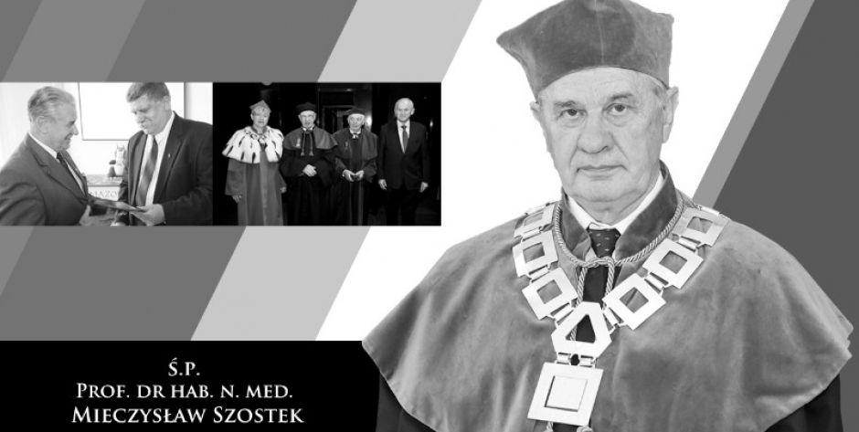 Zmarł Prof. dr hab. n. med. Mieczysław Szostek - wieloletni dziekan Wydziału Nauk o Zdrowiu w Collegium Mazovia