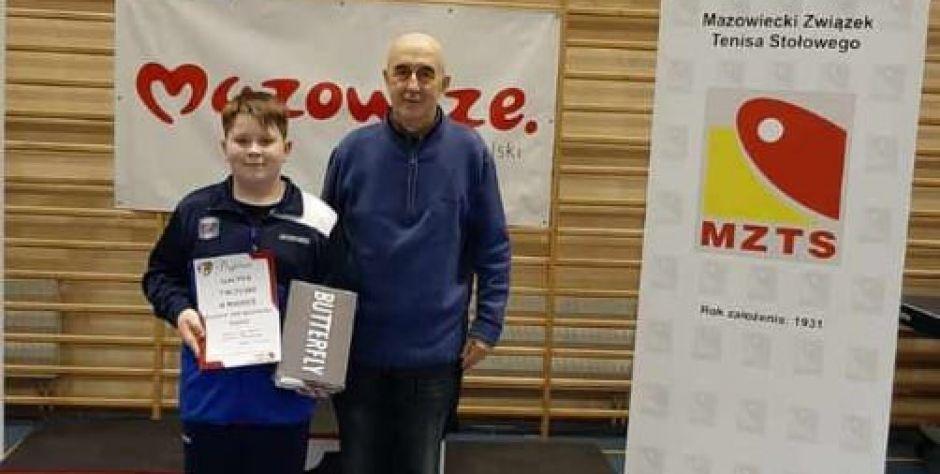 Tenis stołowy: Nasi wśród najlepszych na Mazowszu