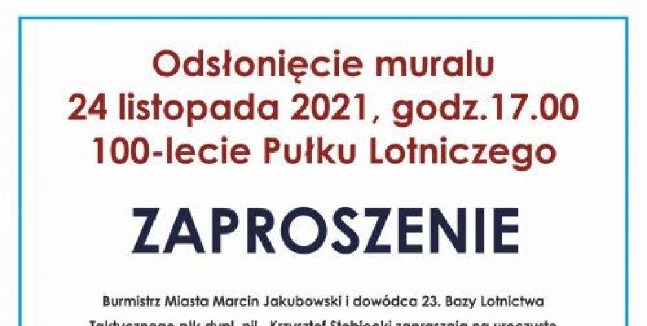  Uroczyste odsłonięcie muralu 