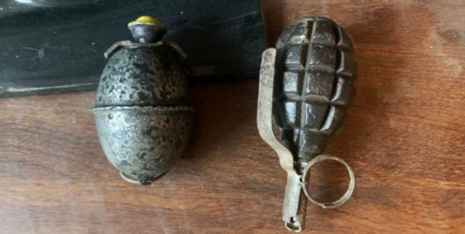 Amator starych militariów i zielonego suszu