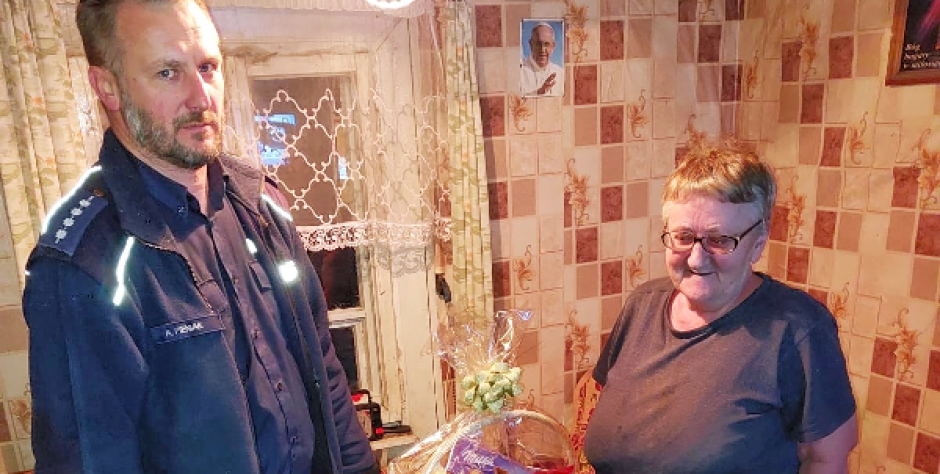 Łuków: Dzielnicowi niczym św. Mikołaj