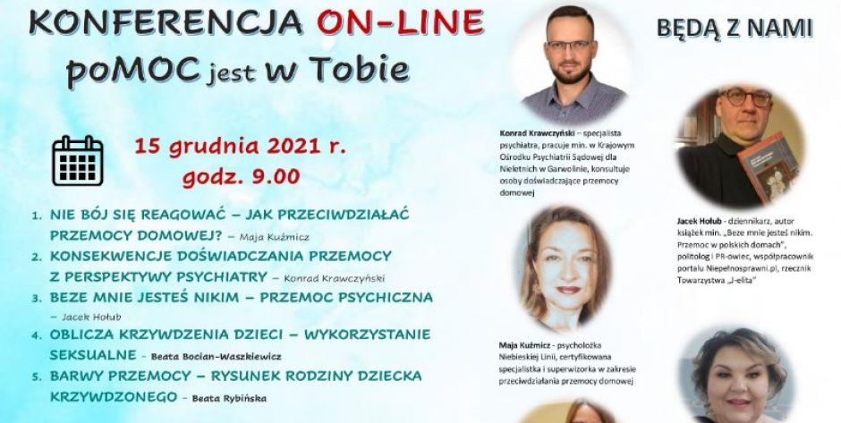 Konferencja online „Pomoc jest w Tobie”