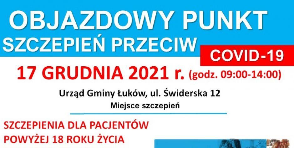 Łuków: zaszczepisz się „od ręki”