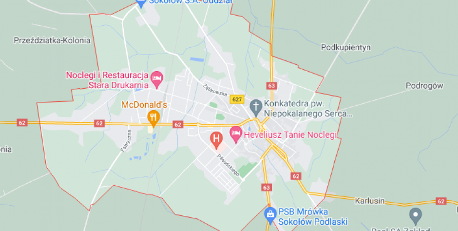 Nowa ulica w Sokołowie Podlaskim