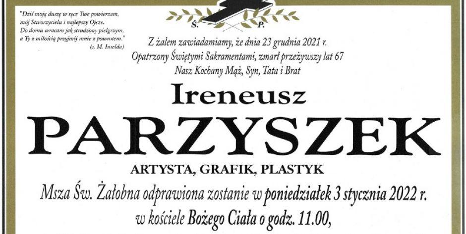 Uroczystości pogrzebowe Ireneusza Parzyszka 