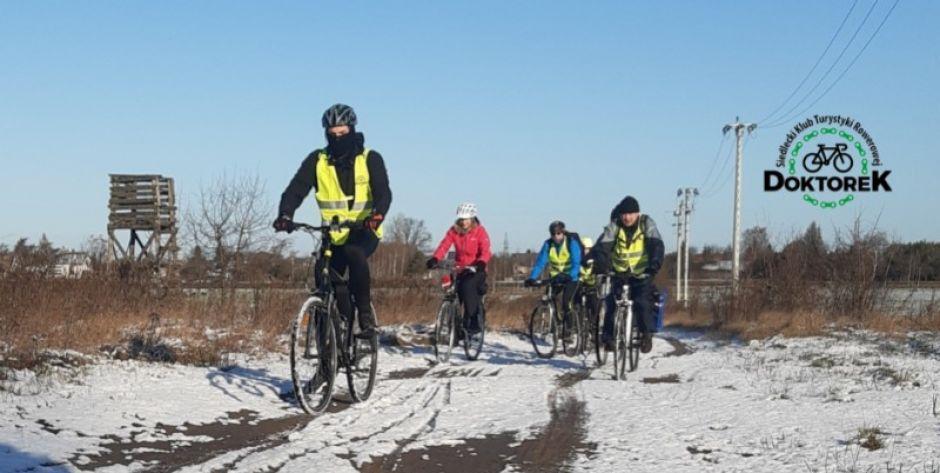 Siedlce: Rowerowa wycieczka noworoczna z Doktorkiem
